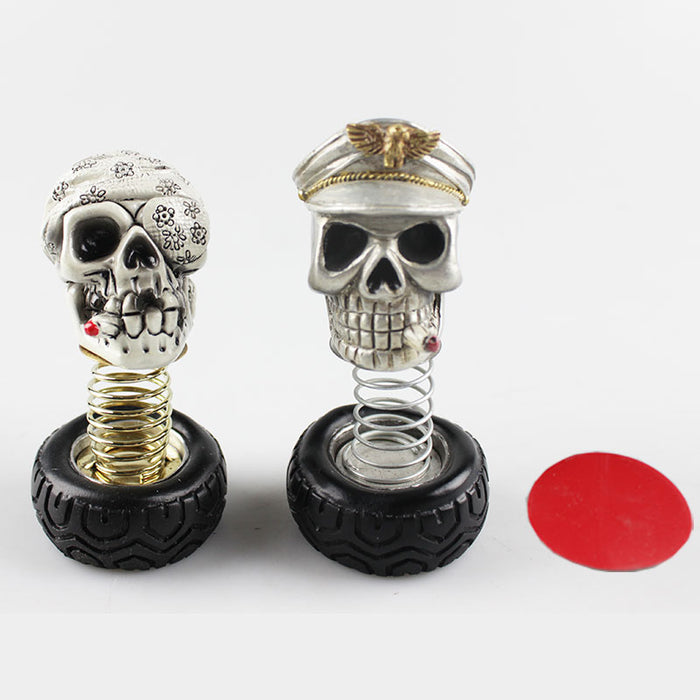 Auto Schädel Persönlichkeit Innendekoration Halloween Tag Ornament für Auto Waren Auto Innenausstattung Dekoration