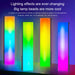 3D RGB-Licht Pick-up Tischplatte Ambiente Lampe bunte Musik sprachgesteuerte Rhythmus Licht Home Decor für PC-Spiel für Urlaub Geschenke