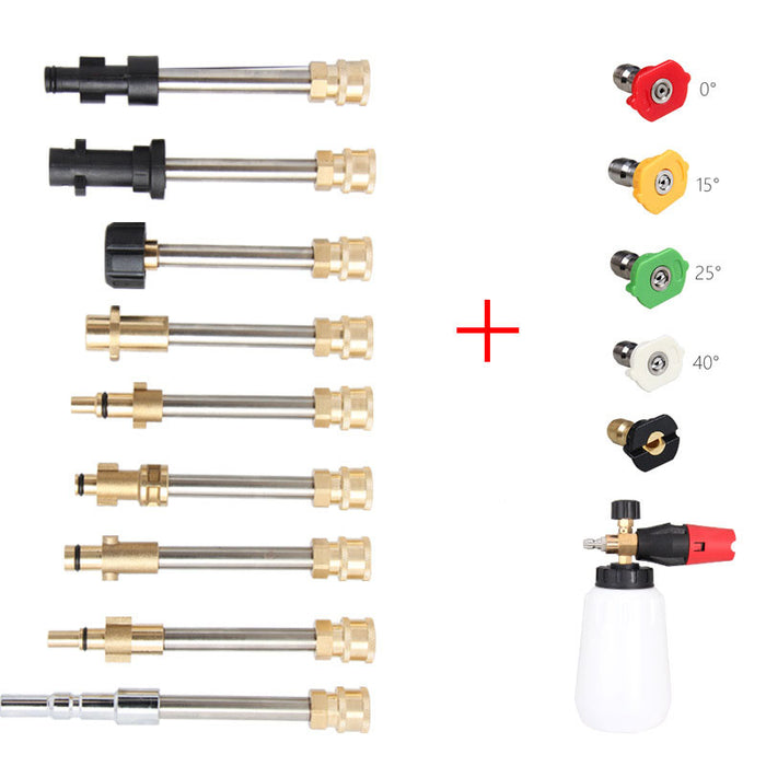 Car wash water head adapter car wash