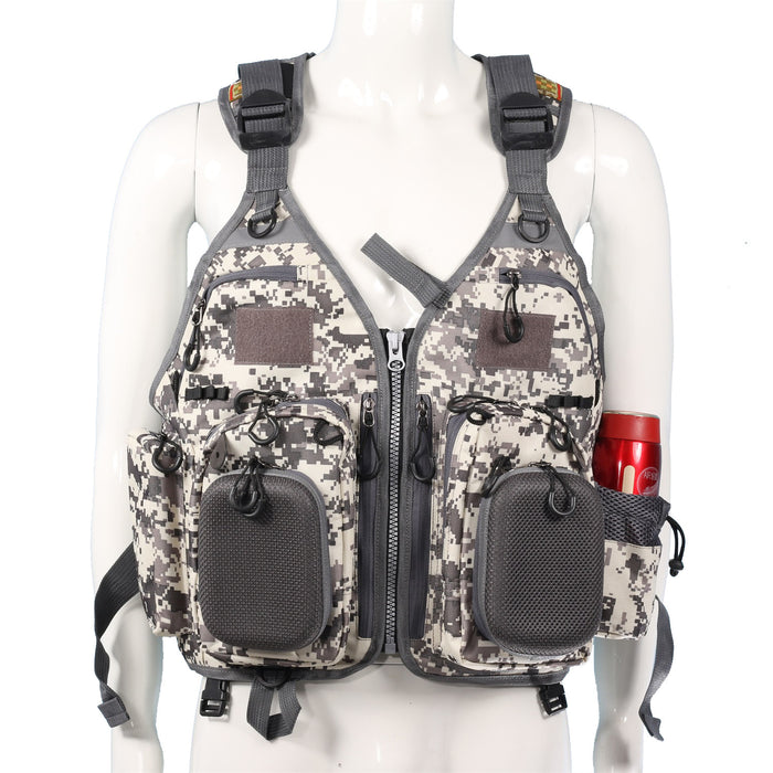 Fishing Outdoor Sports Flying Men Breathing Protection Jacket Safety Vest Survival Vest Utility Vest