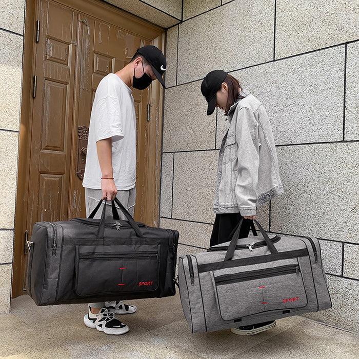 Travel bag with large capacity travel bag moving luggage