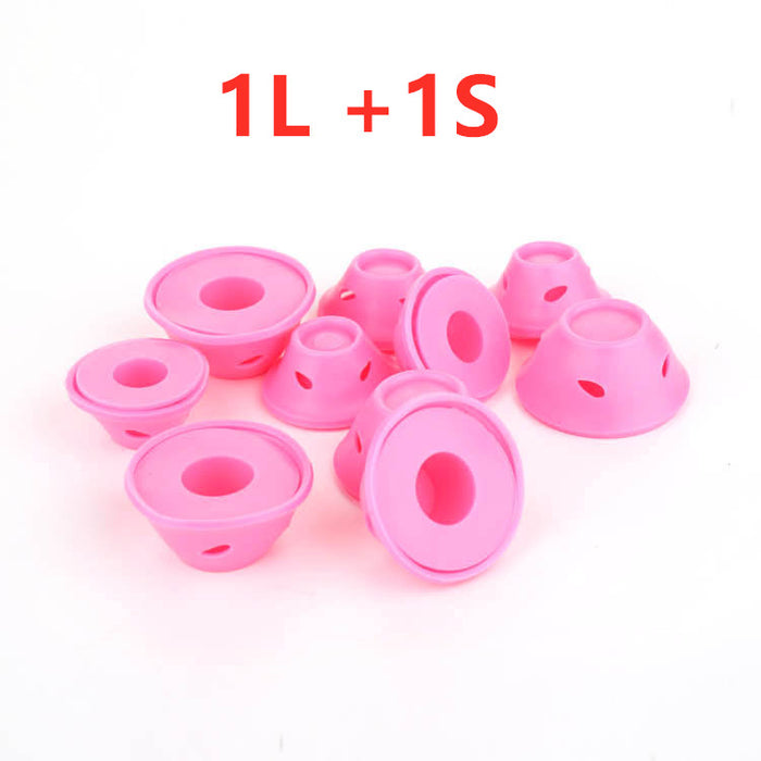 Weiches Gummi Magische Haarpflege Rollen Silikon Haar Lockenwickler Keine Hitze Haar Styling Tool