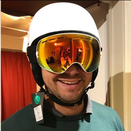 Skihelm Snow Goggles One Outdoor Einzel- und Doppelbrett Skiausrüstung Anti-Kollisions-Schnee-Helm