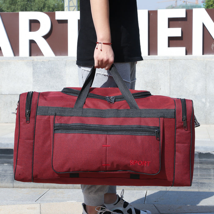 Travel bag with large capacity travel bag moving luggage