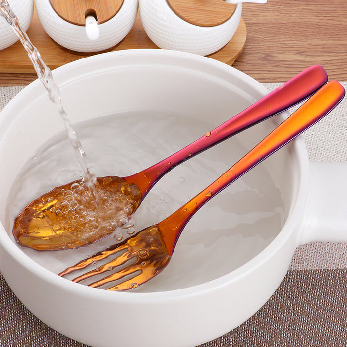 Spoon fork + sieve complete set from Bulk