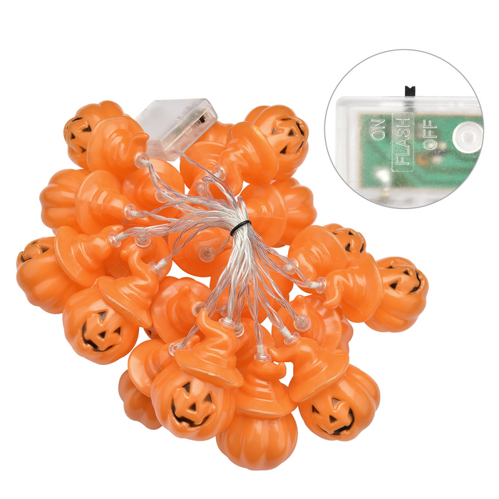 Home Decor LED Kürbis Lichterkette Halloween Lichterkette