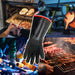 35,6 cm Ofenhandschuhe, rauchbeständige Grillhandschuhe, feuerbeständig