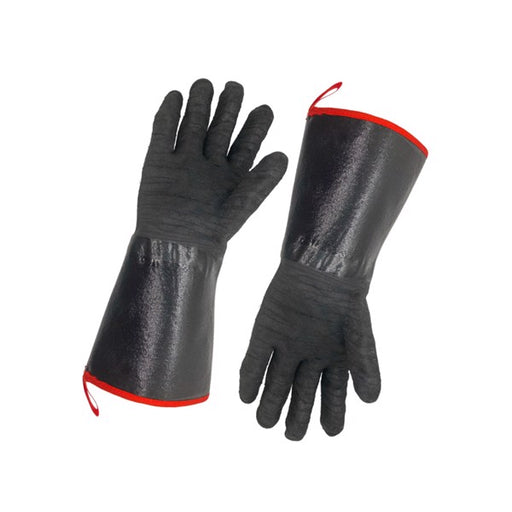35,6 cm Ofenhandschuhe, rauchbeständige Grillhandschuhe, feuerbeständig