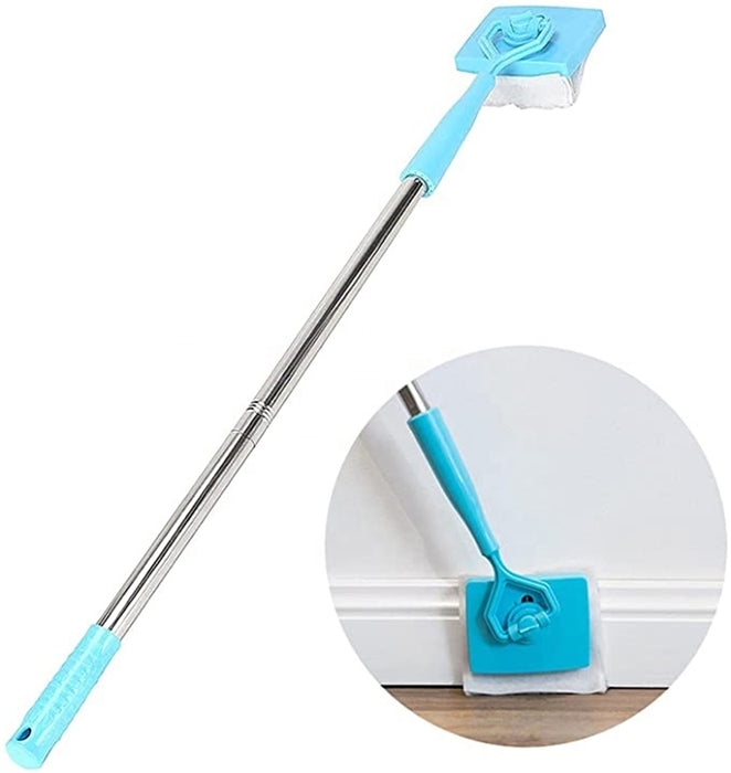 Baseboard Buddy Retractable Universal Household Cleaning Brush Mop