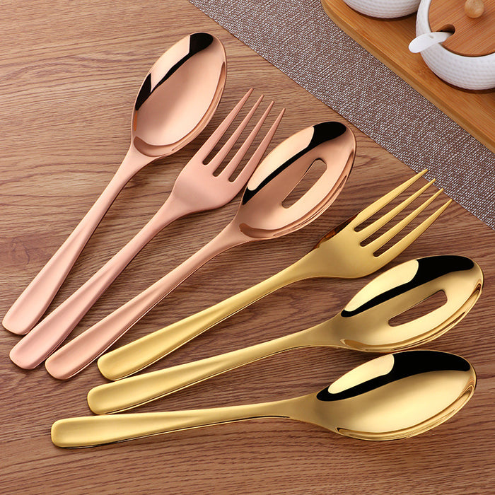 Spoon fork + sieve complete set from Bulk