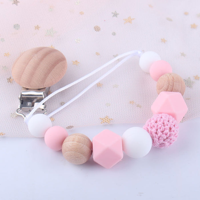 Baby silicone pacifier chain mother and baby products