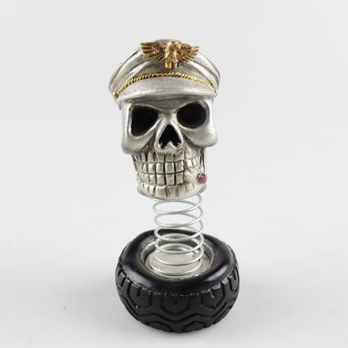 Auto Schädel Persönlichkeit Innendekoration Halloween Tag Ornament für Auto Waren Auto Innenausstattung Dekoration