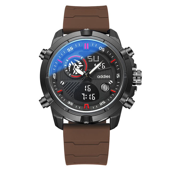 Mode Männer Sport Wasser leuchtende Metall Uhr