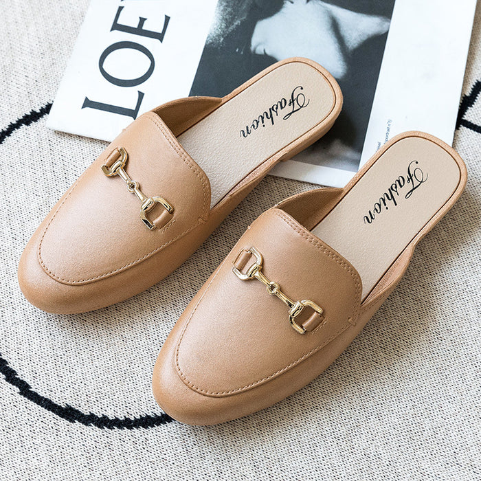 Baotou Half Slippers Outer Clothing Fashion Sandals for Women