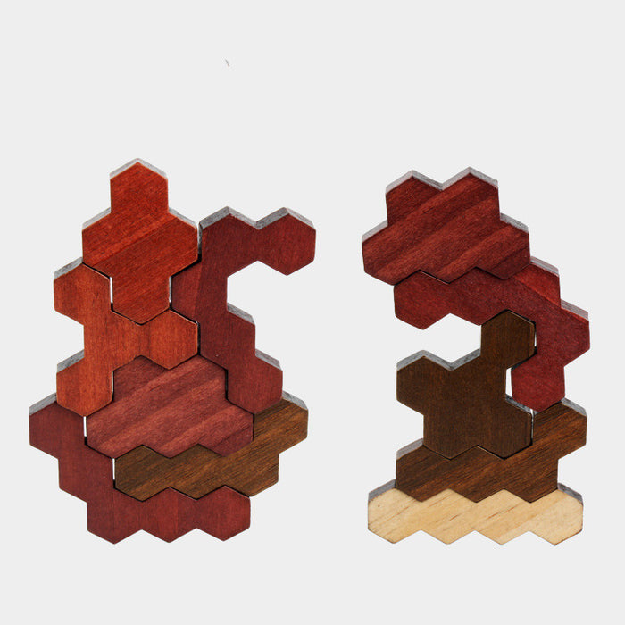 Hölzerne Puzzles für Kinder Vielfalt Puzzles frühe Bildung Spielzeug