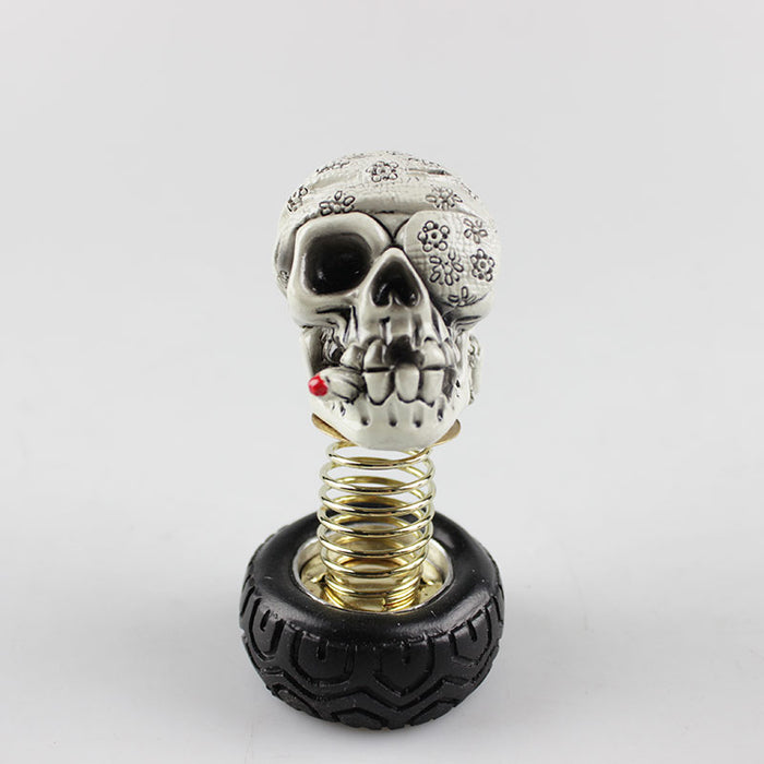 Auto Schädel Persönlichkeit Innendekoration Halloween Tag Ornament für Auto Waren Auto Innenausstattung Dekoration
